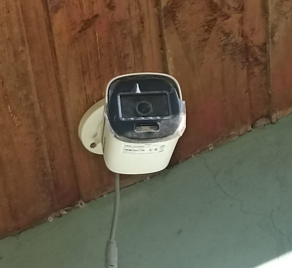 Instalación de cámara exterior